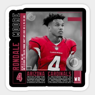 Rondale Moore Paper Poster Sticker